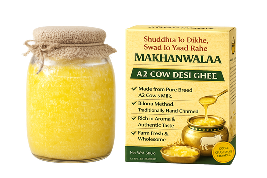 Makhanwala Desi Ghee – 100% Pure A2 Cow Ghee ( 500g )