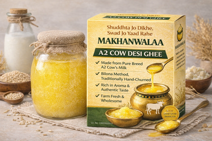 Makhanwala Desi Ghee – 100% Pure A2 Cow Ghee