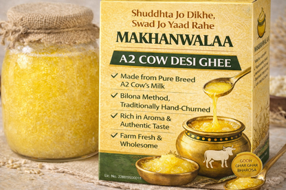 Makhanwala Desi Ghee – 100% Pure A2 Cow Ghee